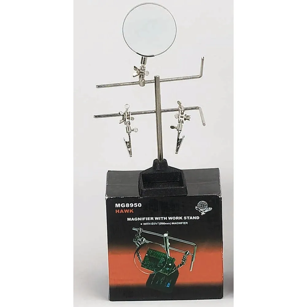 Helping Hand 2x Magnifier with Weighted Base  - MG-98950