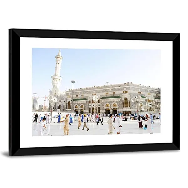 Islamic Holy Place  Mecca Canvas Wall Art