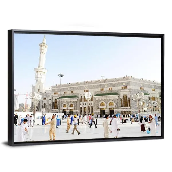 Islamic Holy Place  Mecca Canvas Wall Art