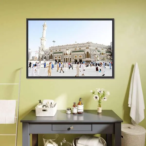 Islamic Holy Place  Mecca Canvas Wall Art