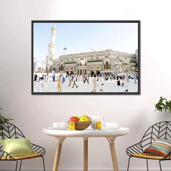 Islamic Holy Place  Mecca Canvas Wall Art