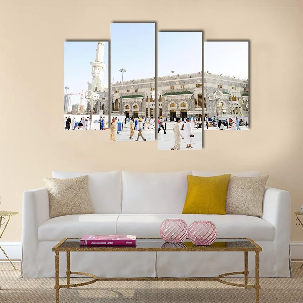 Islamic Holy Place  Mecca Canvas Wall Art