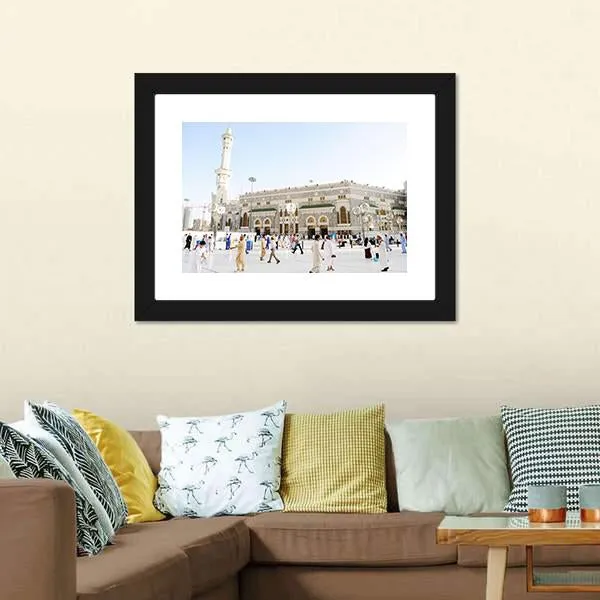 Islamic Holy Place  Mecca Canvas Wall Art