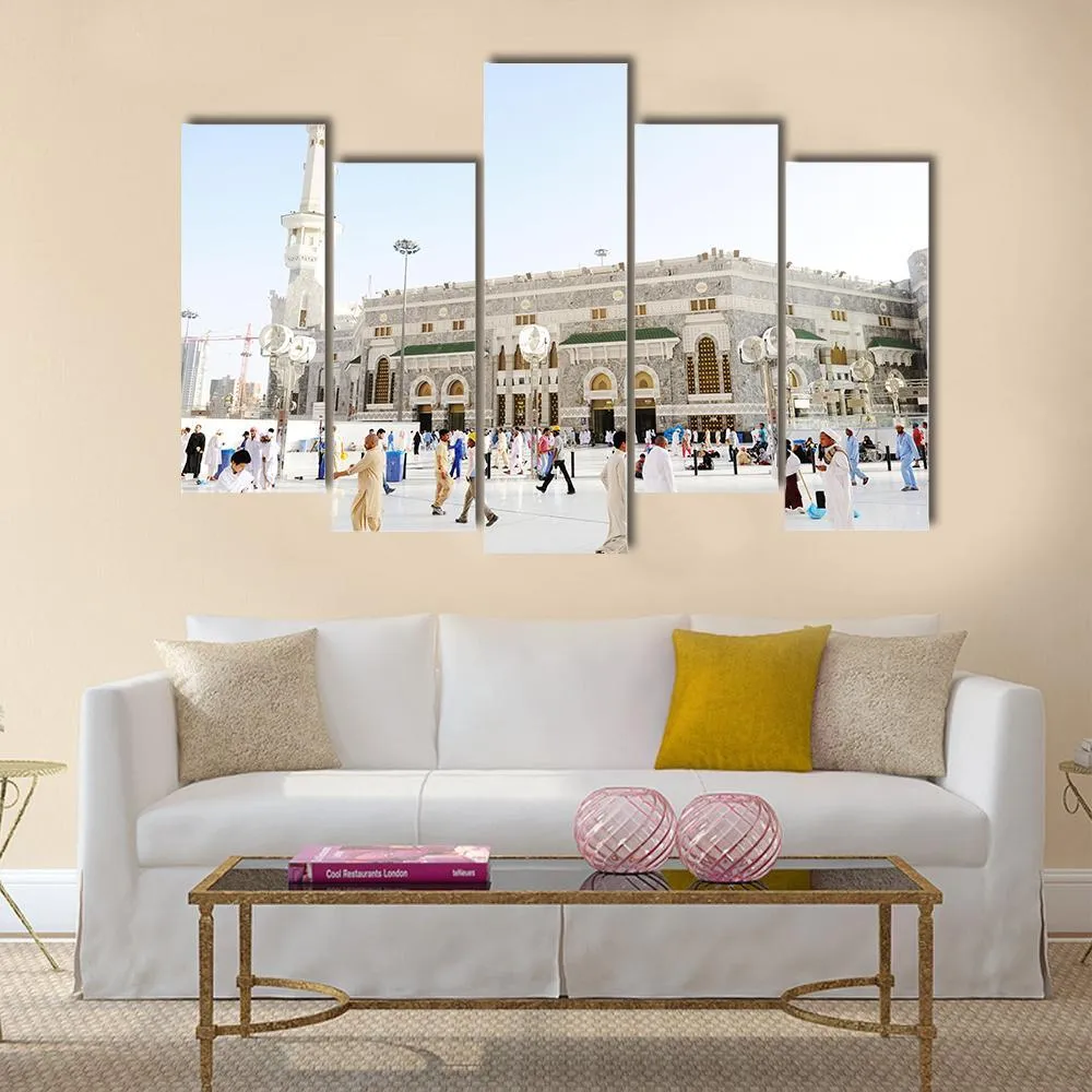 Islamic Holy Place  Mecca Canvas Wall Art