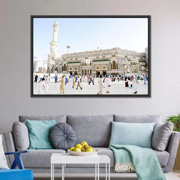 Islamic Holy Place  Mecca Canvas Wall Art