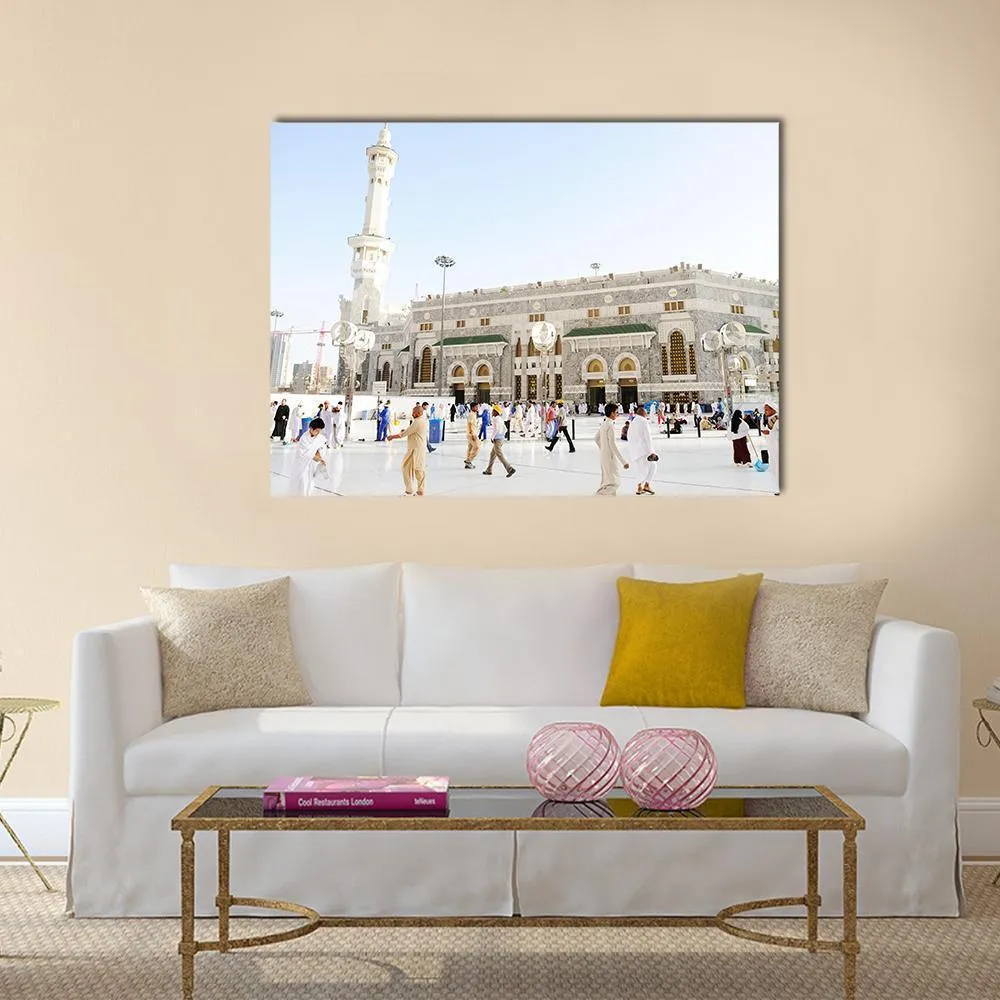 Islamic Holy Place  Mecca Canvas Wall Art