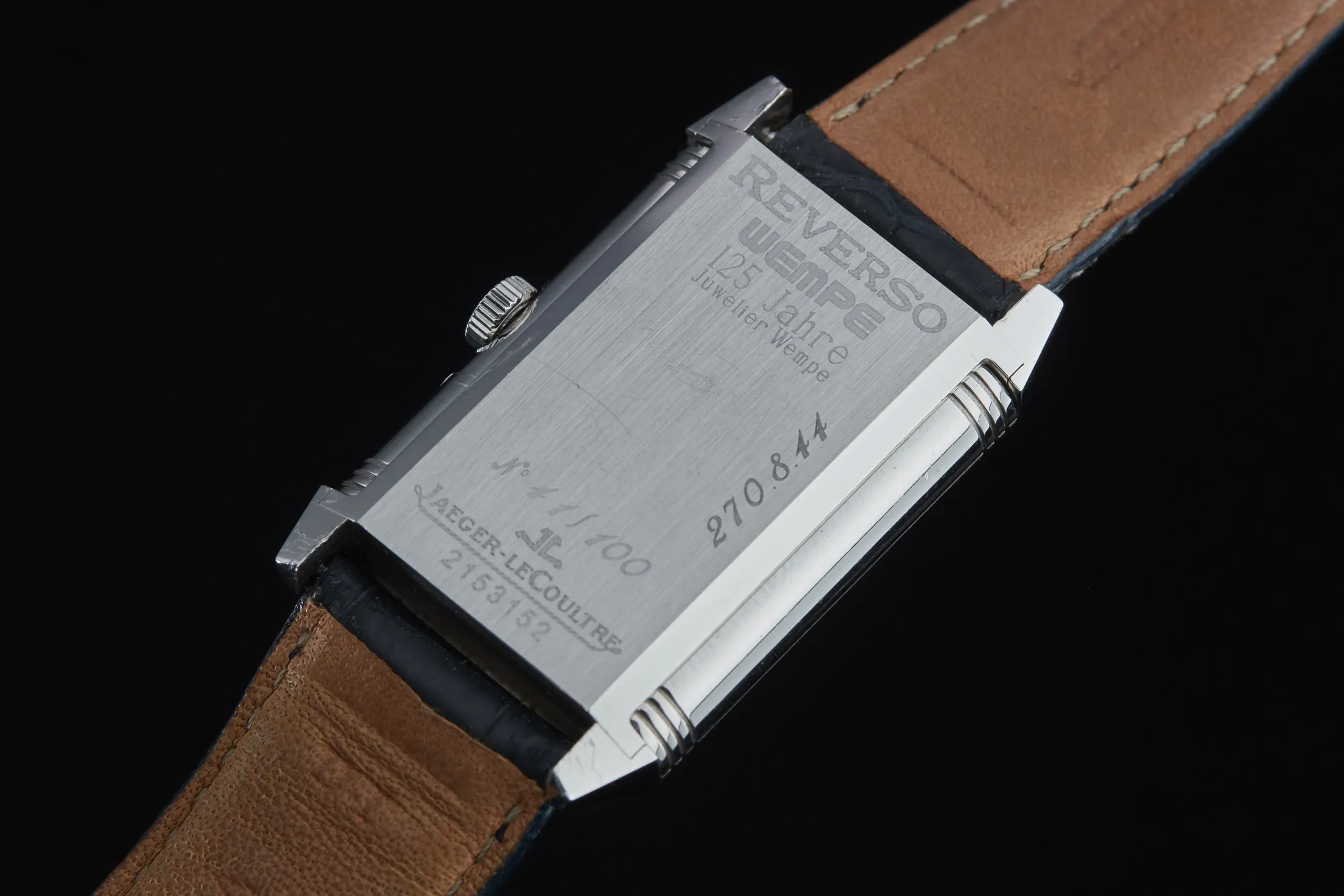 Jaeger-LeCoultre Reverso Grande Taille Wempe 125th Anniversary Limited Edition