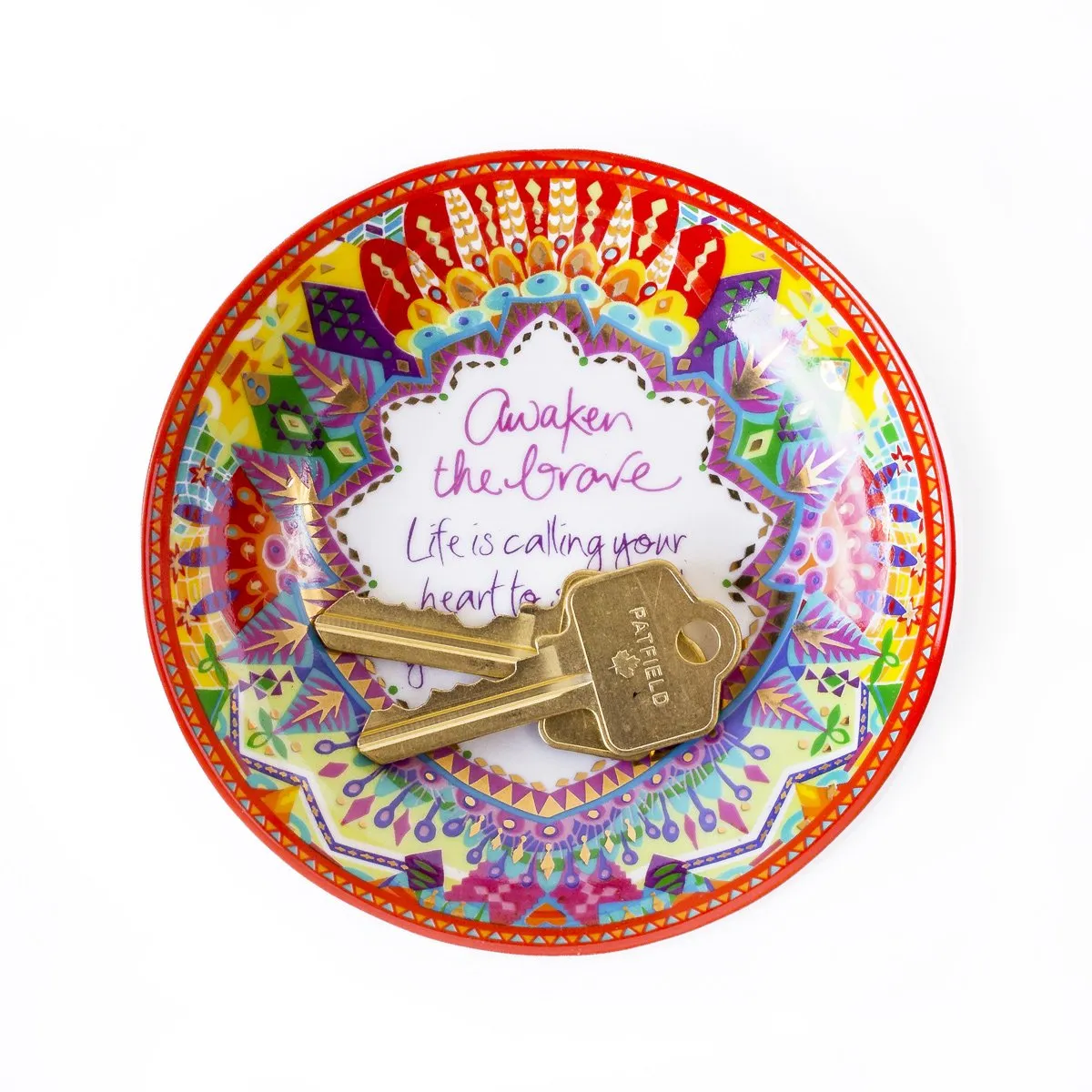 Kaleidoscope Tribe 'Awaken the Brave' Trinket Dish