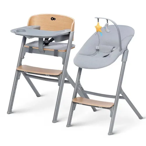 KinderKraft High Chair Livy w/Calmee, Wood