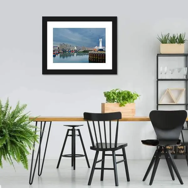 Kirkwall Harbour  Scotland Canvas Wall Art