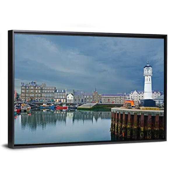 Kirkwall Harbour  Scotland Canvas Wall Art