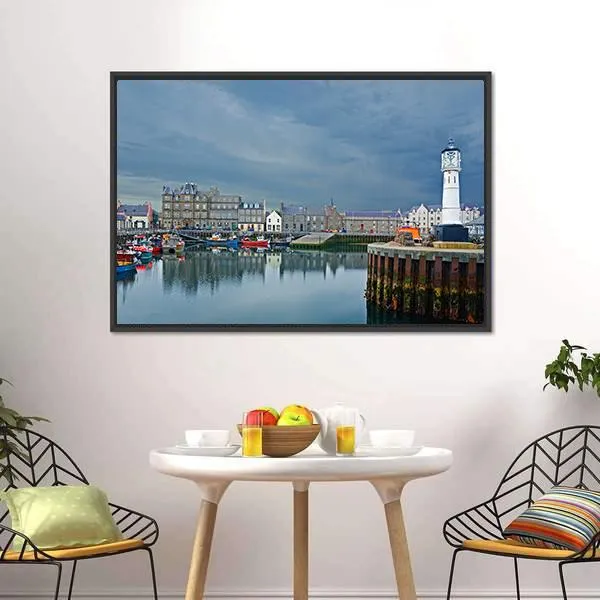 Kirkwall Harbour  Scotland Canvas Wall Art