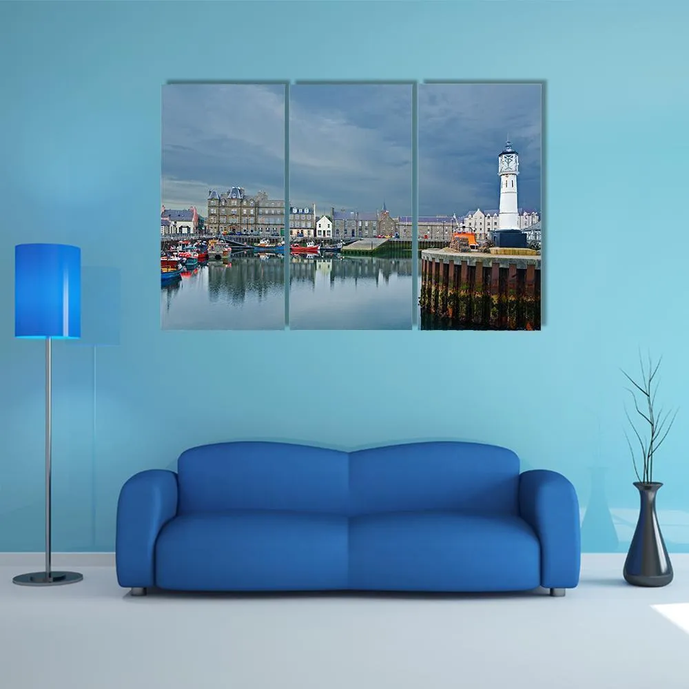 Kirkwall Harbour  Scotland Canvas Wall Art