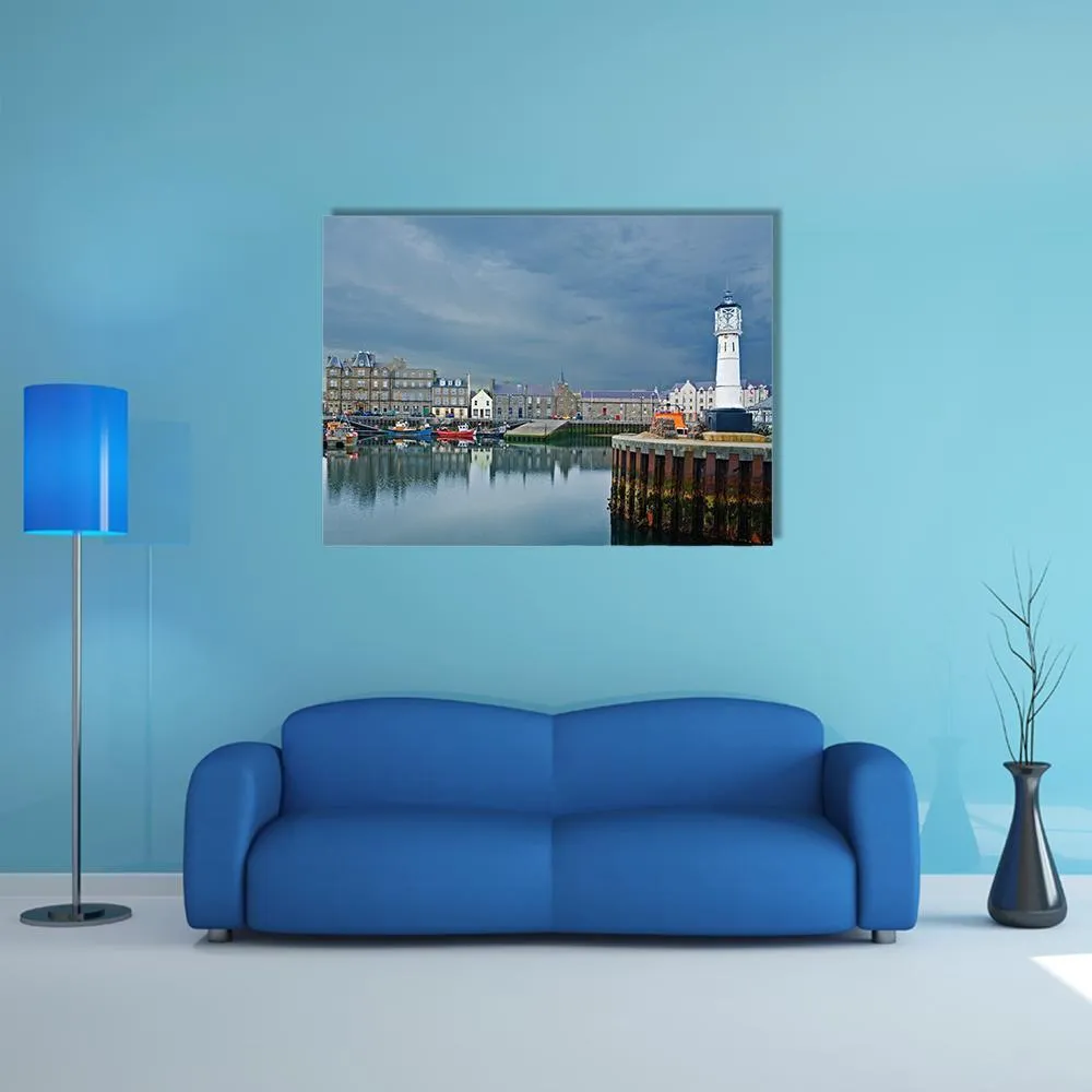 Kirkwall Harbour  Scotland Canvas Wall Art