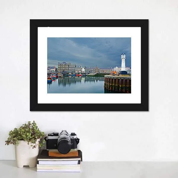 Kirkwall Harbour  Scotland Canvas Wall Art