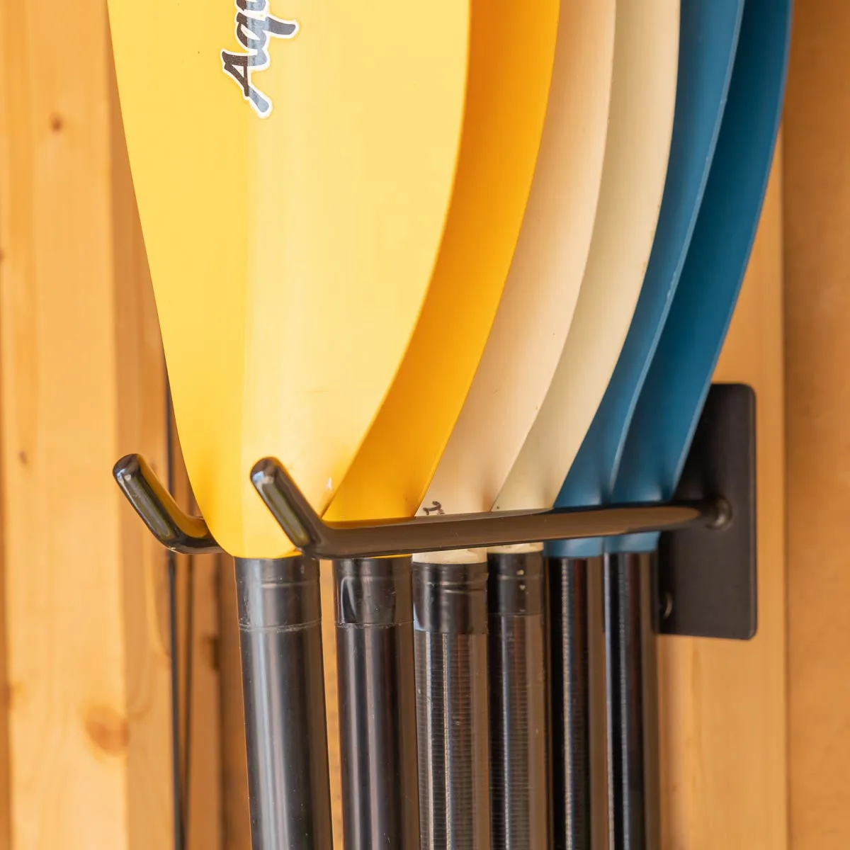 Laurel Lake Paddle Storage Wall Hook | Holds 4 Paddles