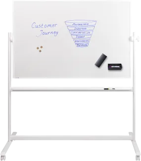 LEGAMASTER PROFESSIONAL REVOLVING WHITEBOARD 100X150CM