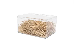 Leone Dell'Era Brass Plated Paper Clips - Bulk