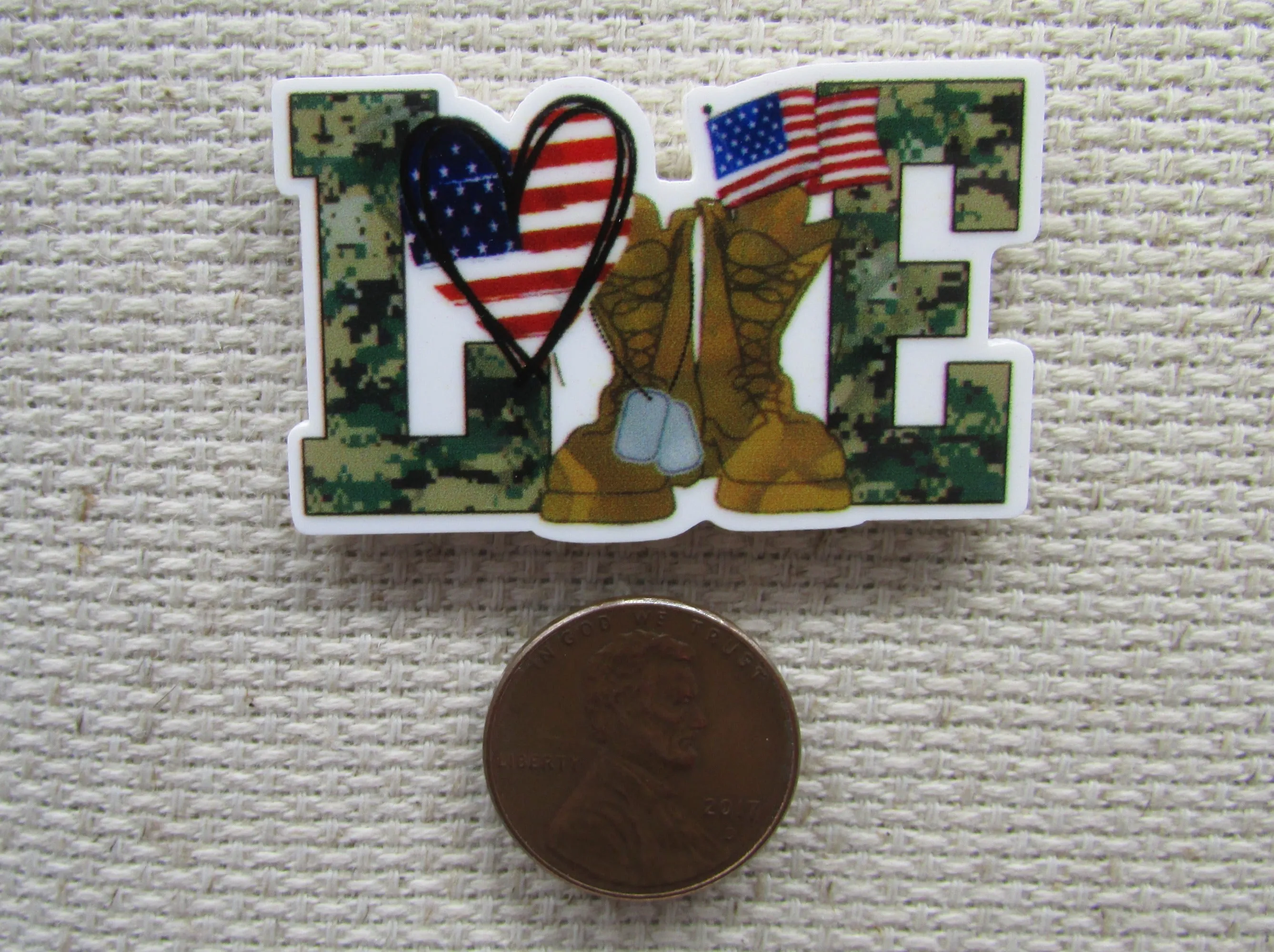 Love our Military Needle Minder, Cover Minder, Magnet LAST ONE!