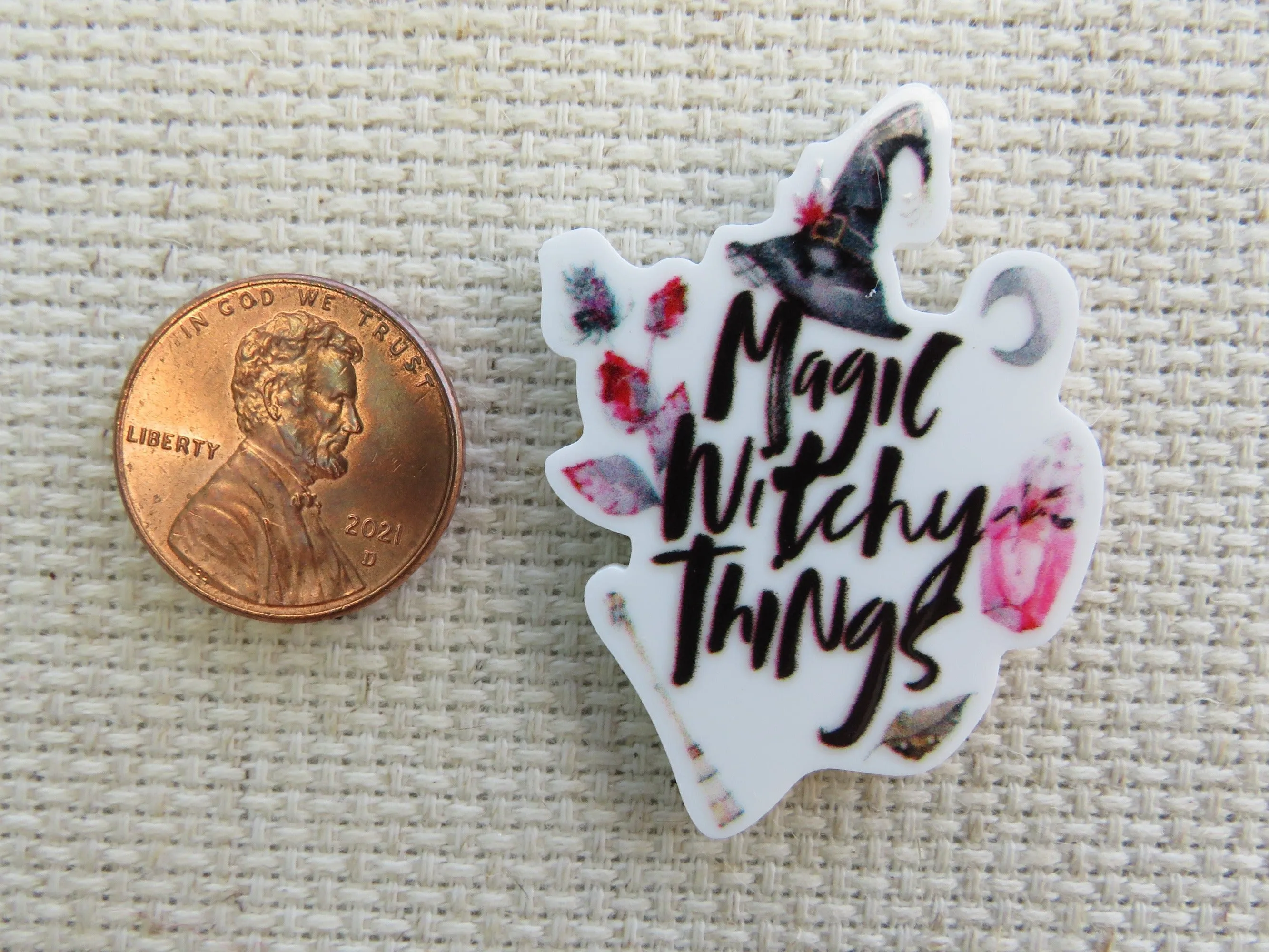 Magical Witchy Things Needle Minder, Cover Minder, Magnet