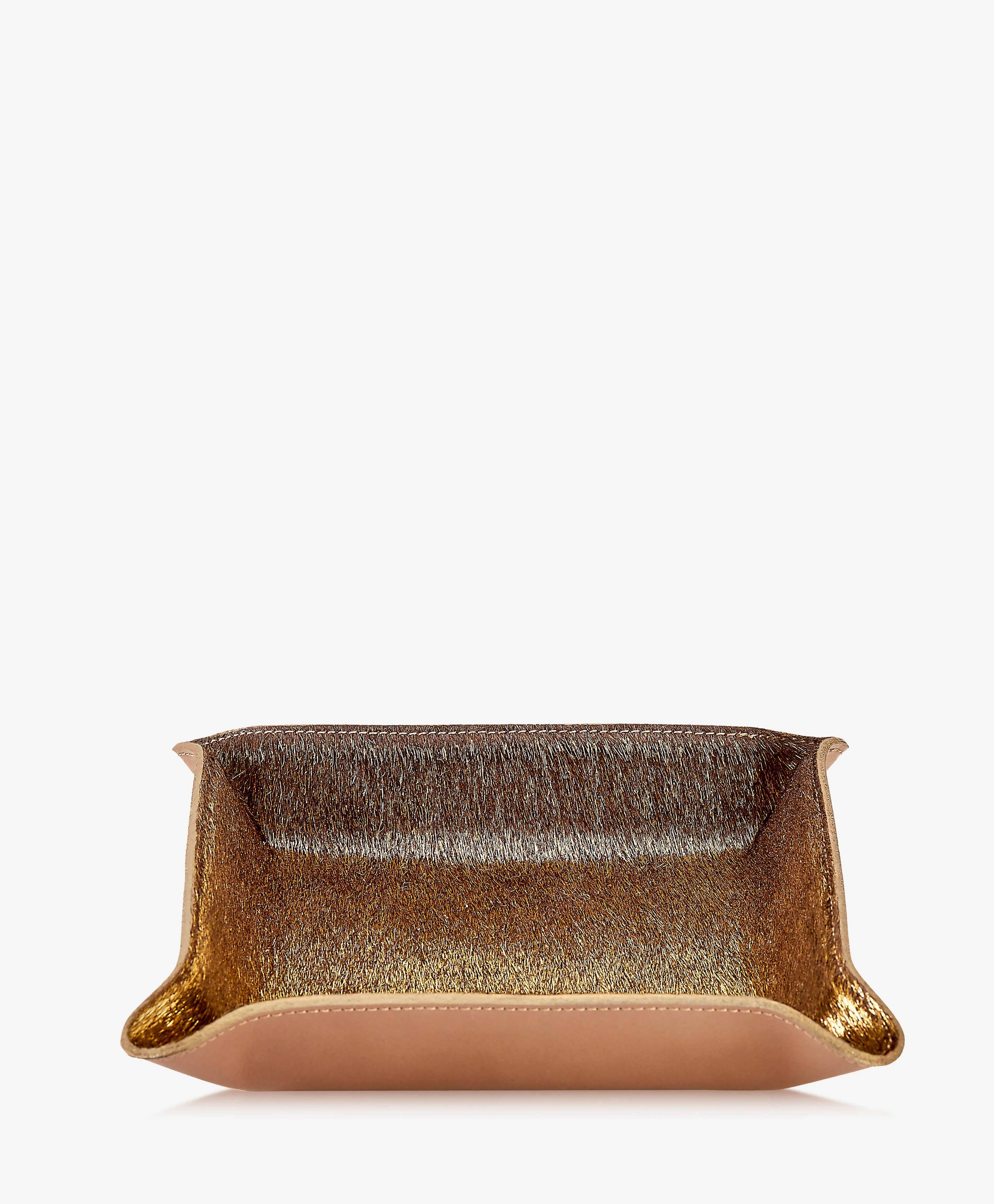 Medium Leather Catchall Tray