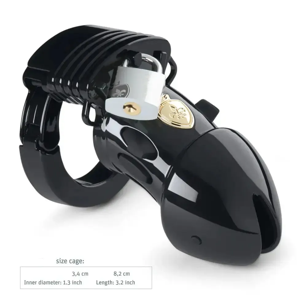 Mystim Pubic Enemy no 1 Black Edition Estim Cock Cage