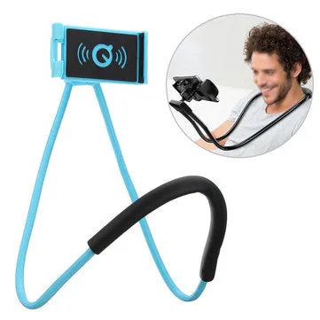 Neck Phone Holder Lazy Adjustable Stand