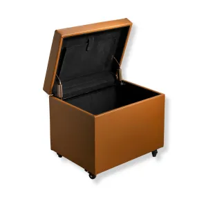 No-Room Rolling File Ottoman