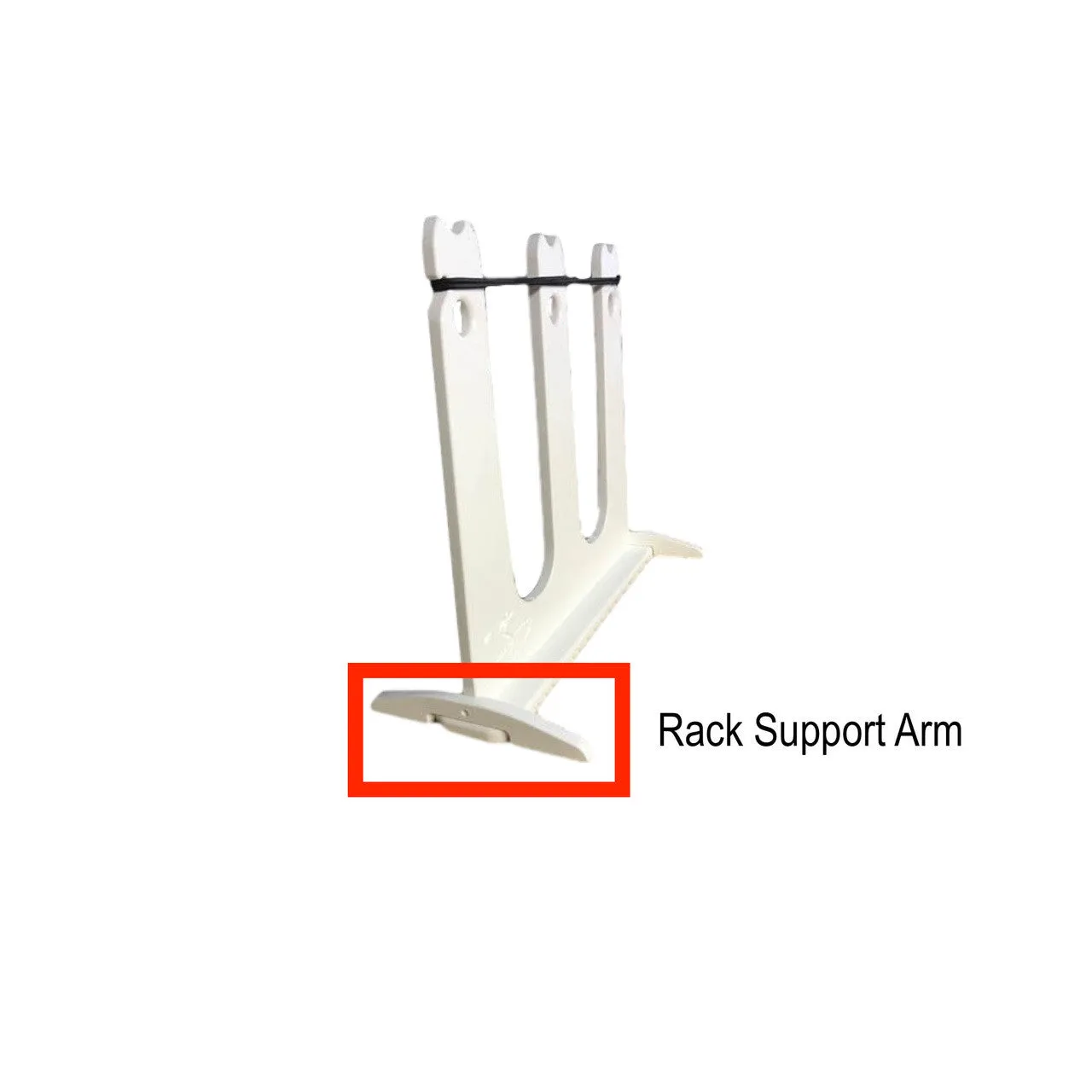 Outdoor SUP Rack for Docks and Piers | Touring and Racing Paddleboards | SUPs up to 7.5"