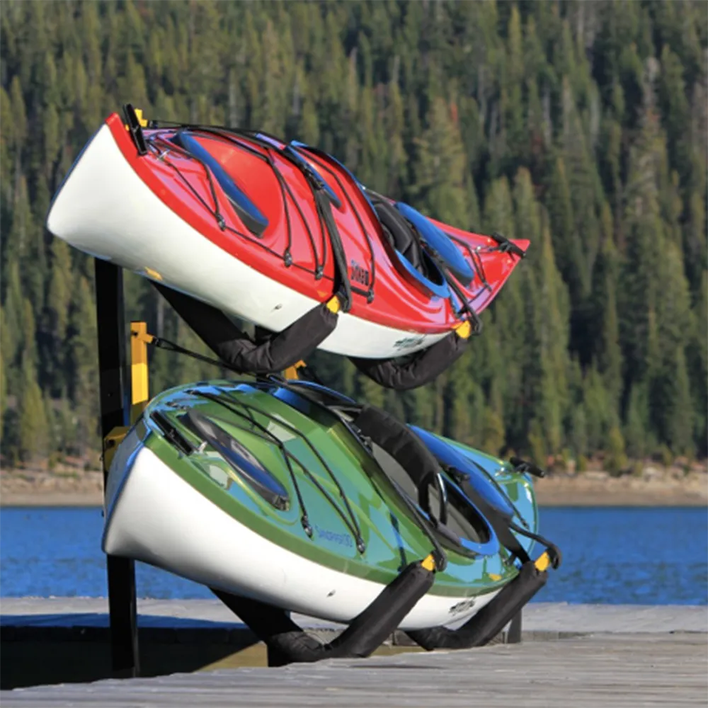 Over-Water Kayak Rack | Dock Rack for 2 Kayaks