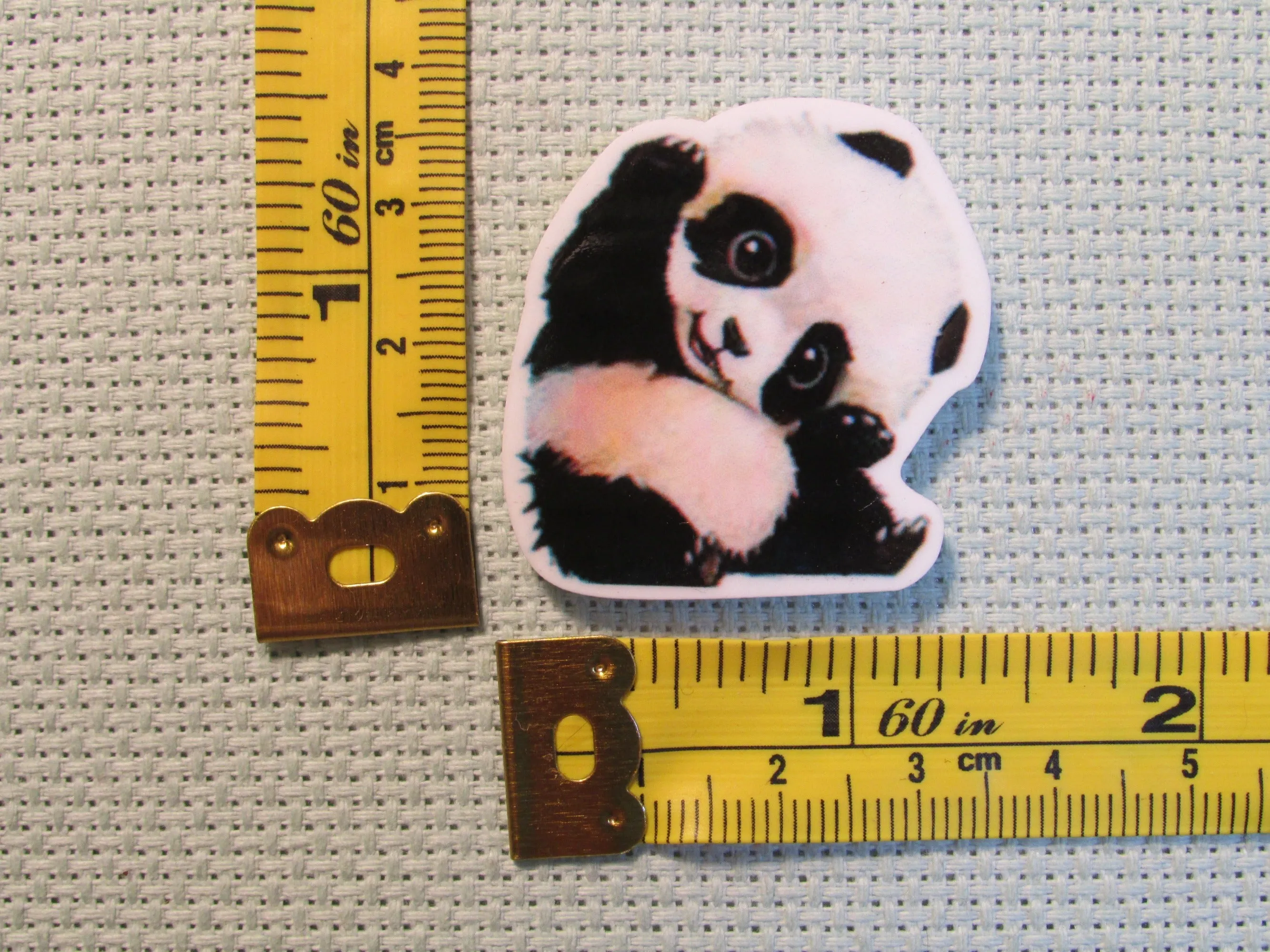 Panda Baby Needle Minder, Cover Minder, Magnet