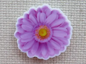 Pink Gerber Daisy Needle Minder, Cover Minder, Magnet