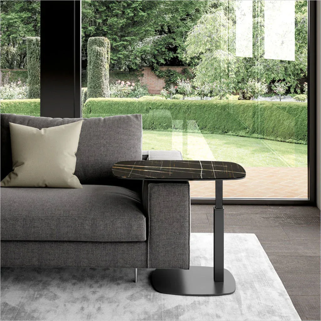 Portanza Accent Table - Sahara Noir