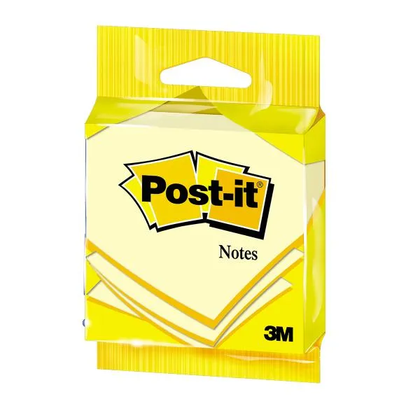 Post-it - Notes - Canary Yellow - 76mm x 76mm - 100 Sheets