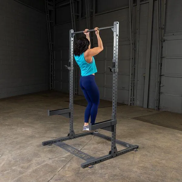 Powerline PPR500 Squat Rack Half Rack by Body-Solid for Home Gyms