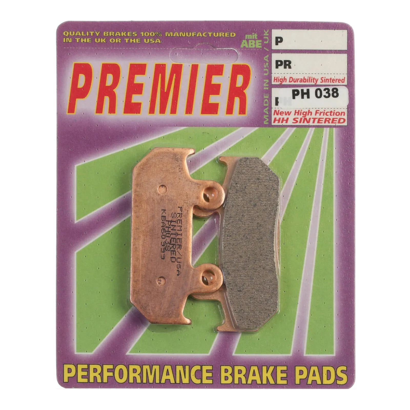 Premier Brake Pads - PH Street Sintered (GF025S3)