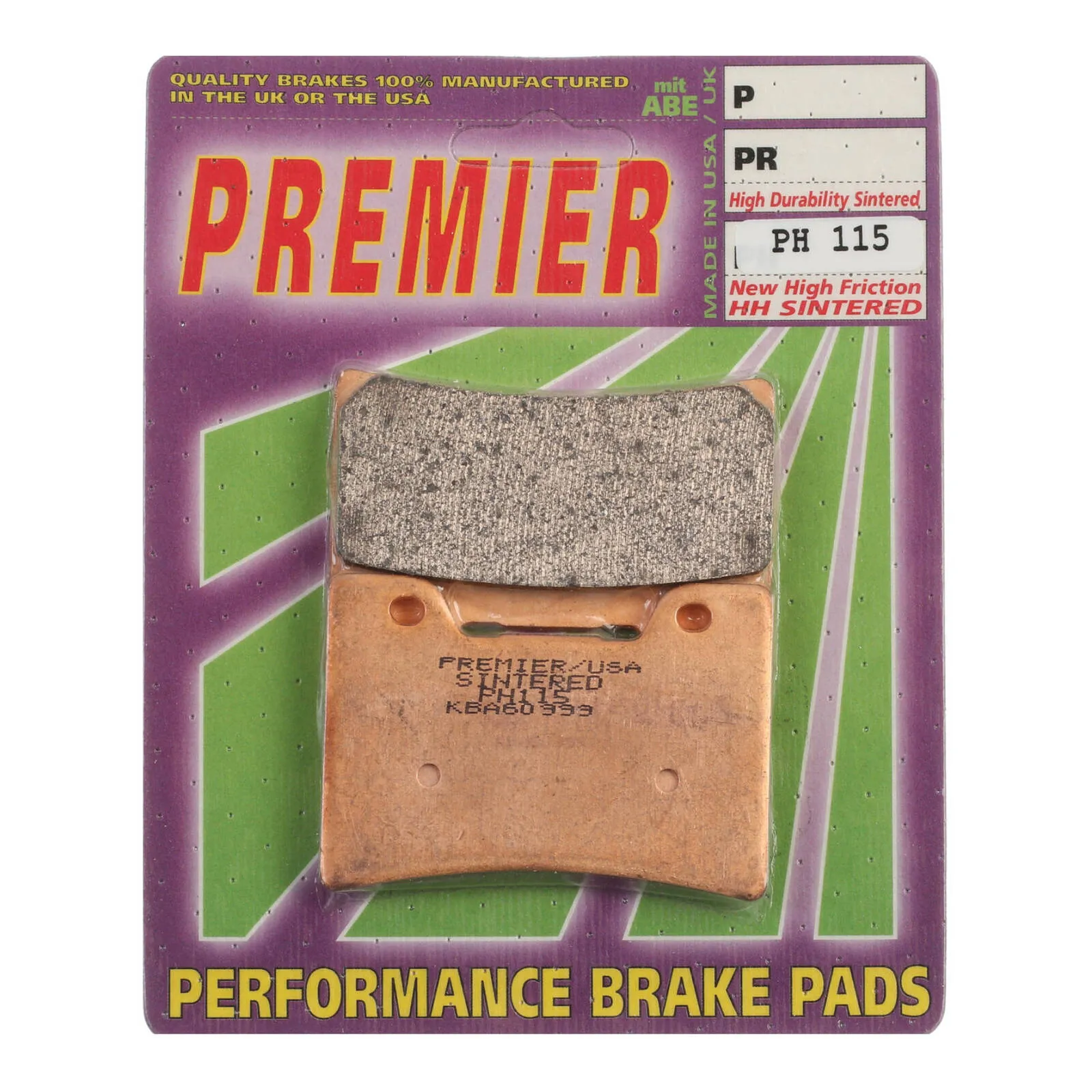 Premier Brake Pads - PH Street Sintered (GF028S3)