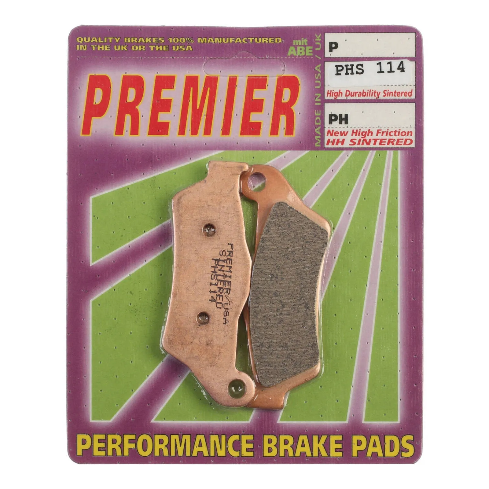 Premier Brake Pads - PH Street Sintered (GF031S3)