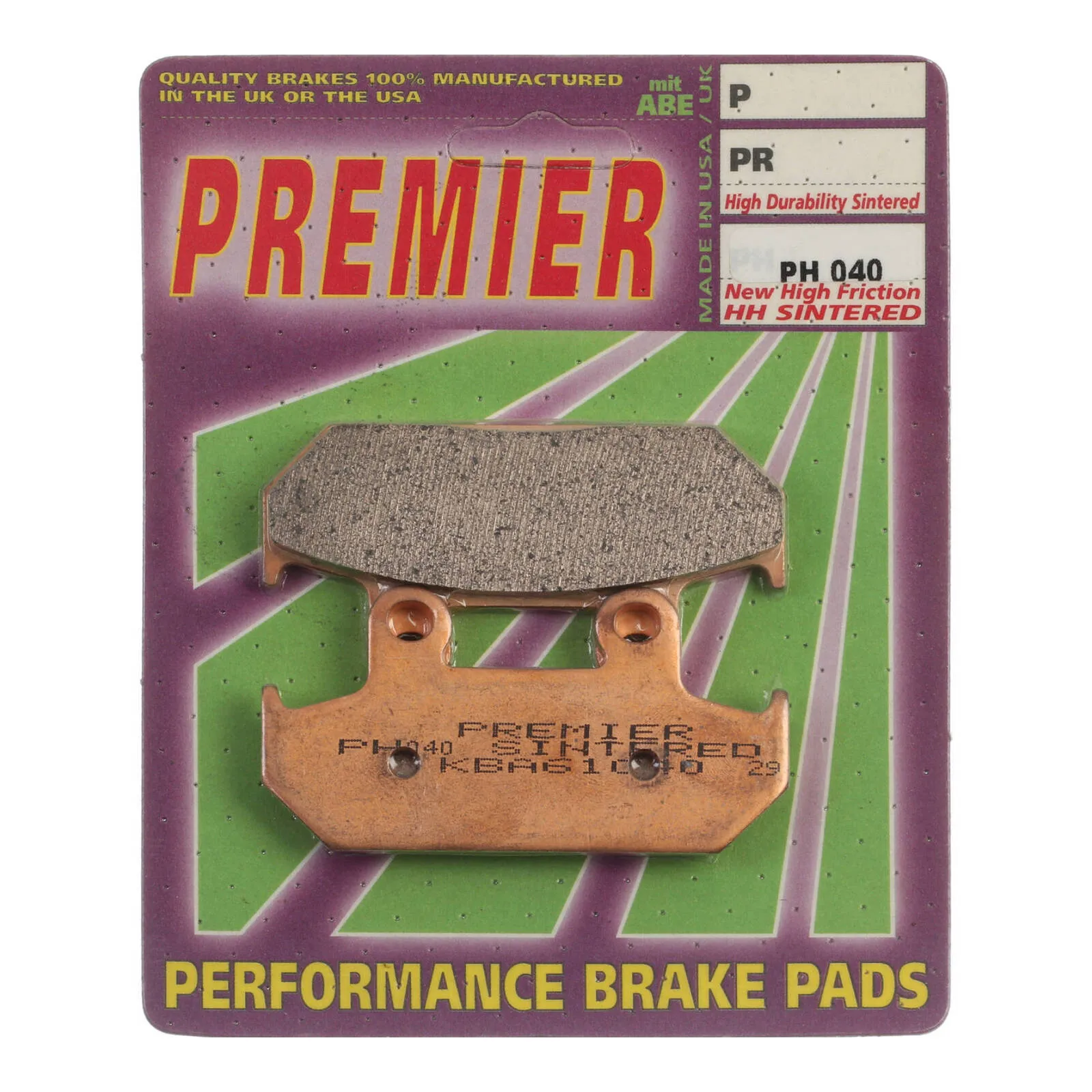 Premier Brake Pads - PH Street Sintered (GF051S3)