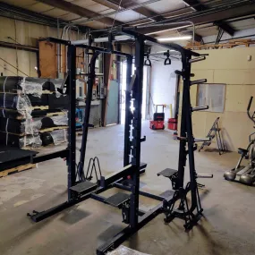 Pro Maxima Double Sided Half Rack Squat Rack Power Rack