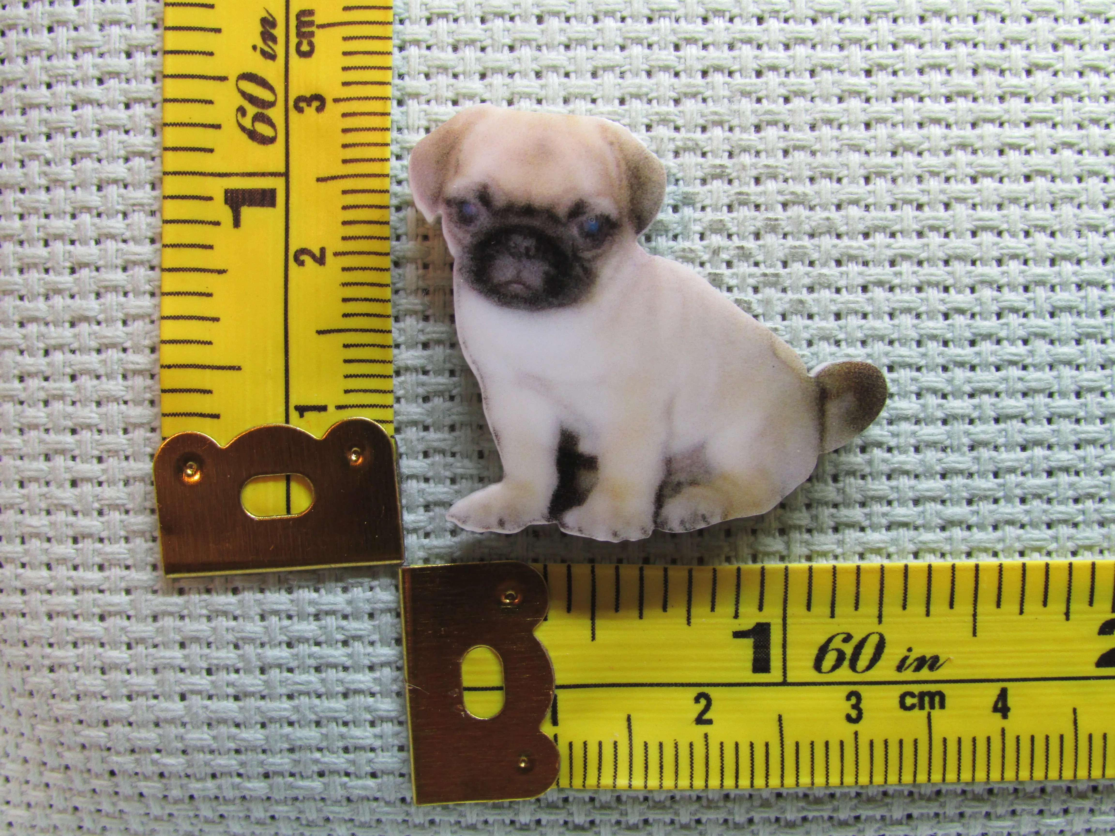 Pug Needle Minder, Cover Minder, Magnet