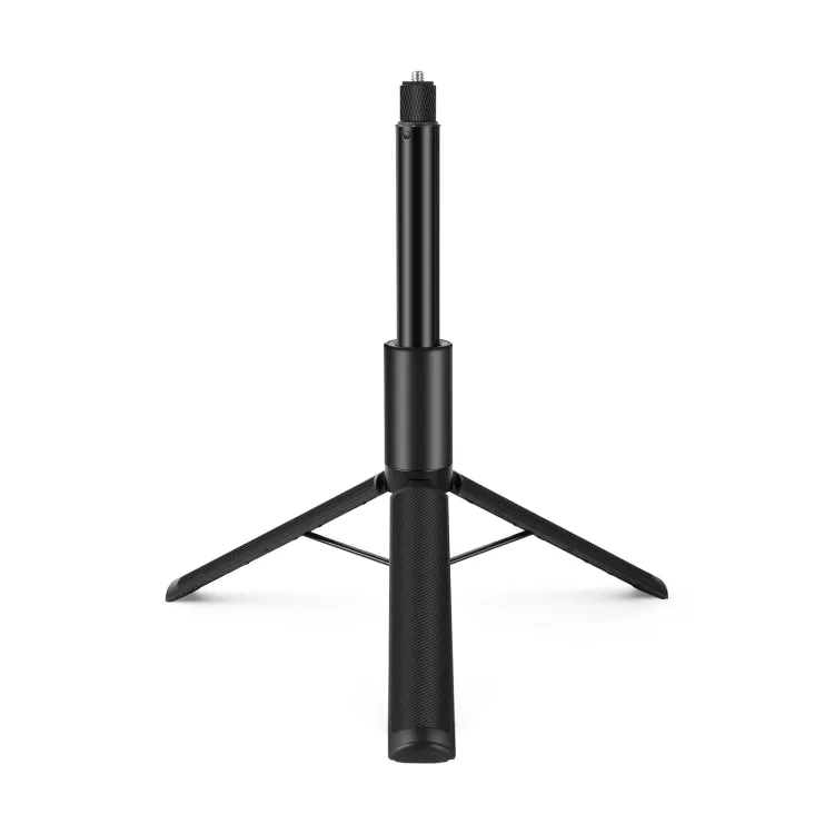 PULUZ 1.22m Retractable Invisible Selfie Stick with Tripod For Insta360 X4 / X3 (Black)