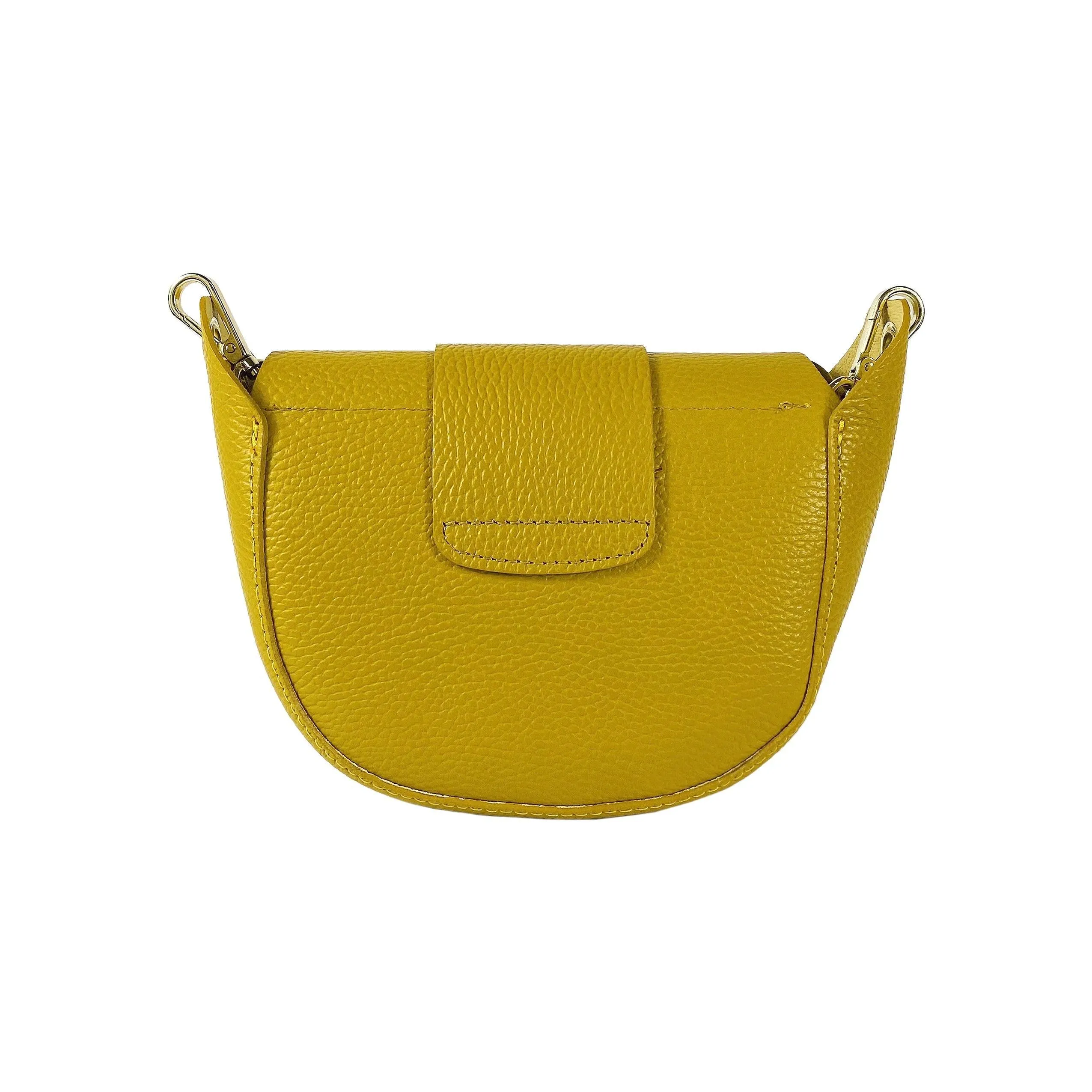 RB1010AR | Women's Shoulder Bag in Genuine Leather | 21 x 17 x 8 cm