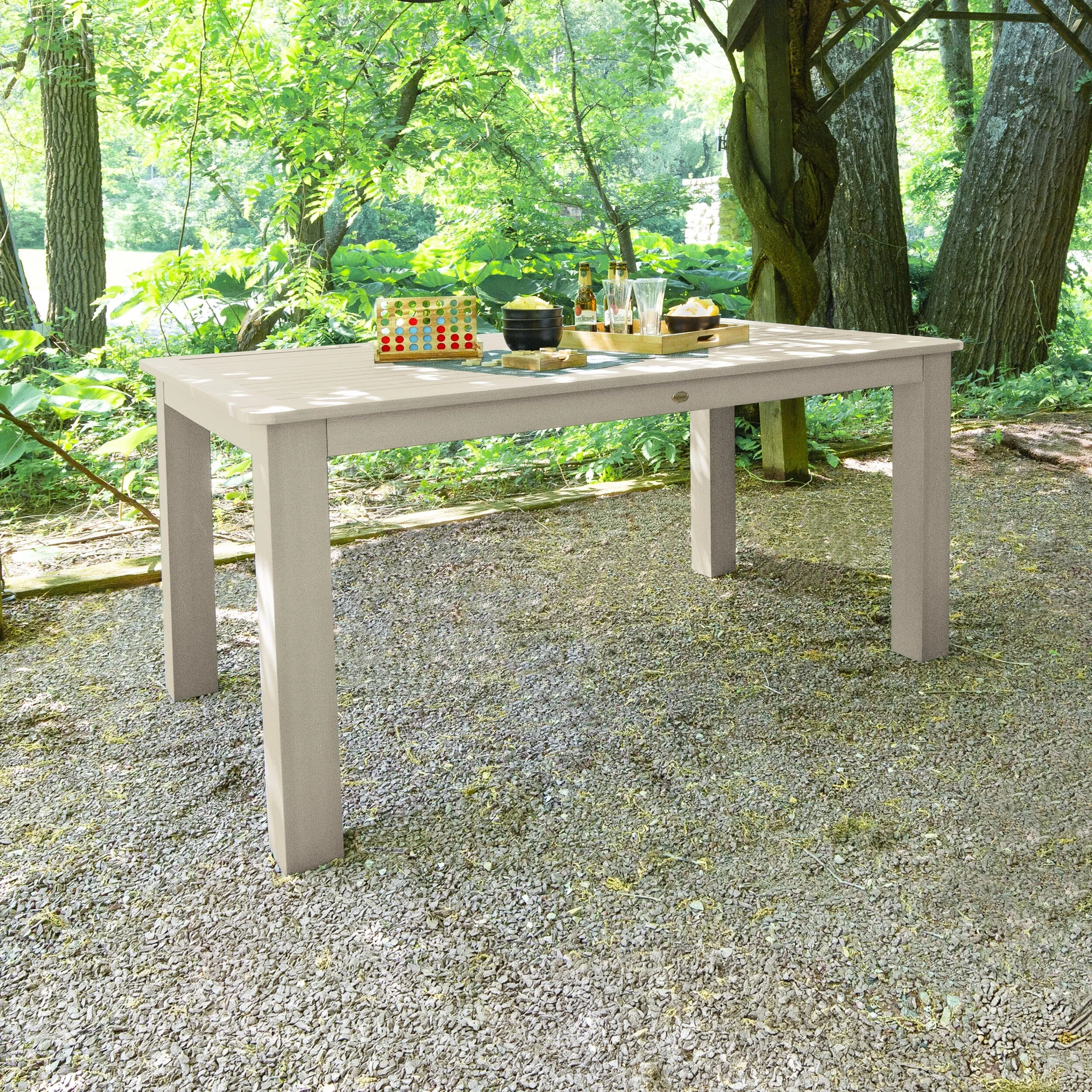 Rectangular 42in x 72in Outdoor Dining Table - Counter Height