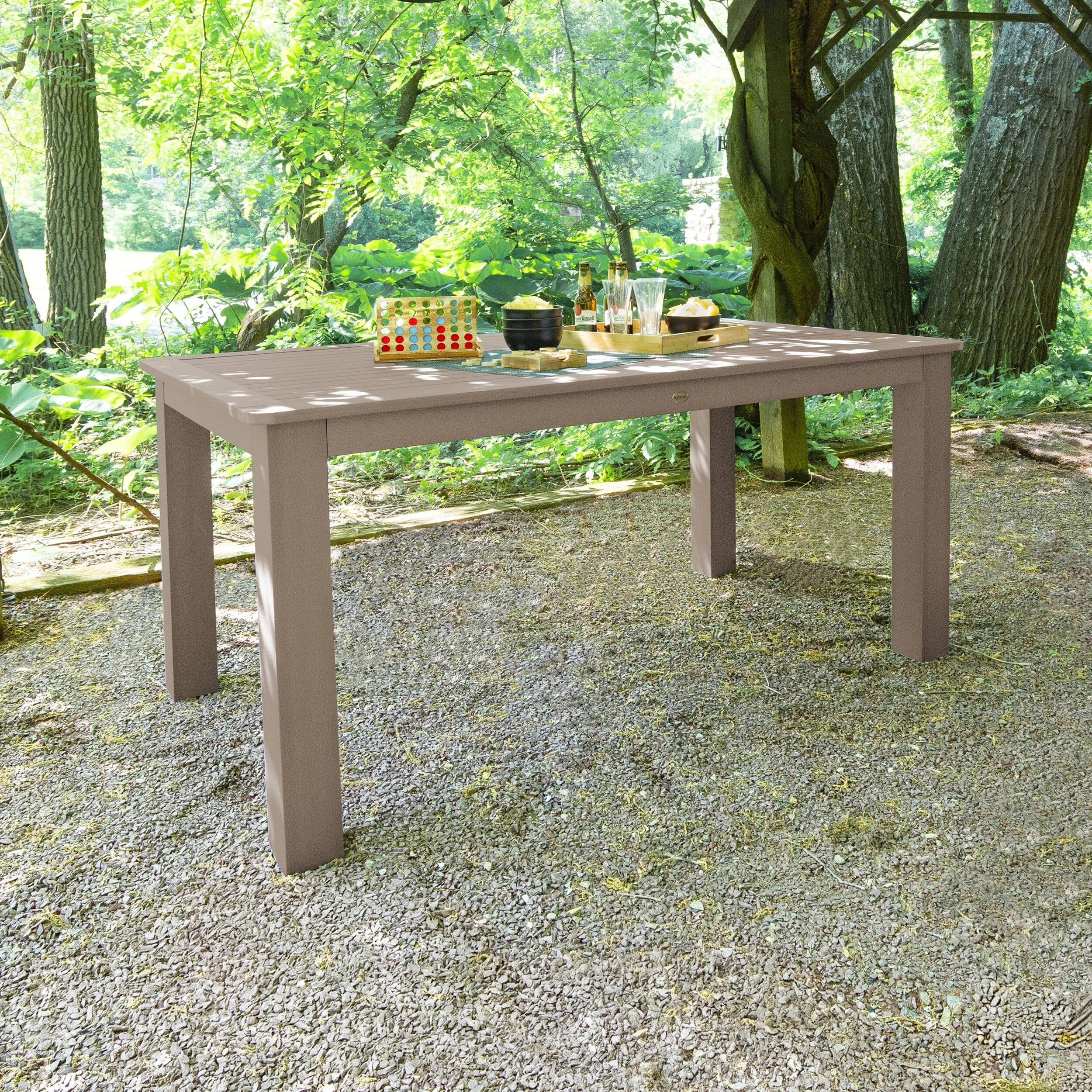 Rectangular 42in x 72in Outdoor Dining Table - Counter Height