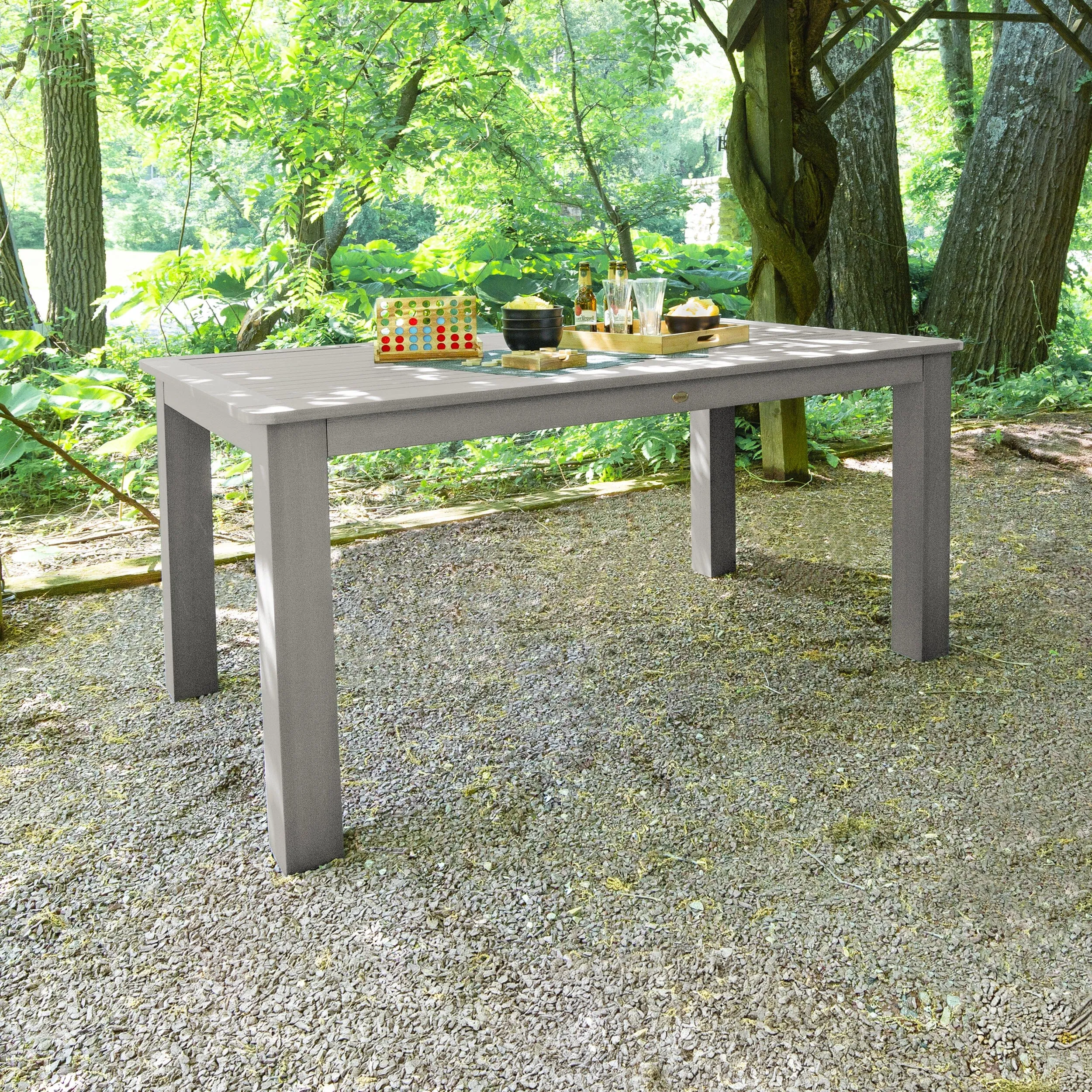 Rectangular 42in x 72in Outdoor Dining Table - Counter Height