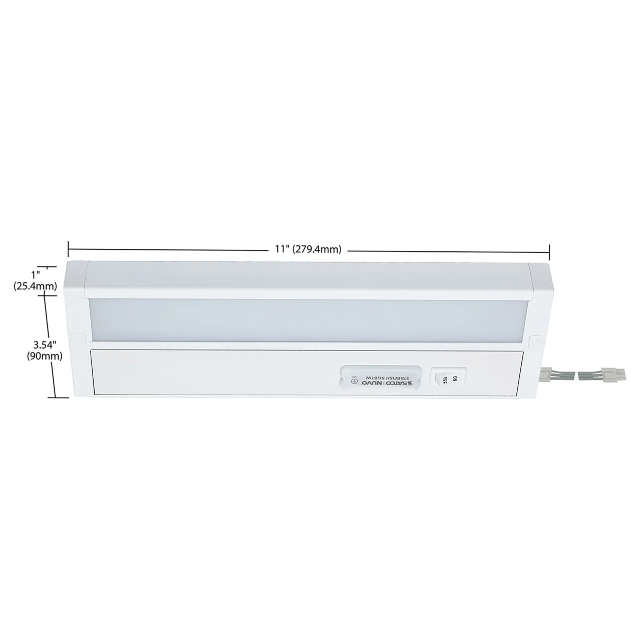 Satco Starfish 63-551 WI-FI 11" LED RGBW Tunable Under Cabinet Light