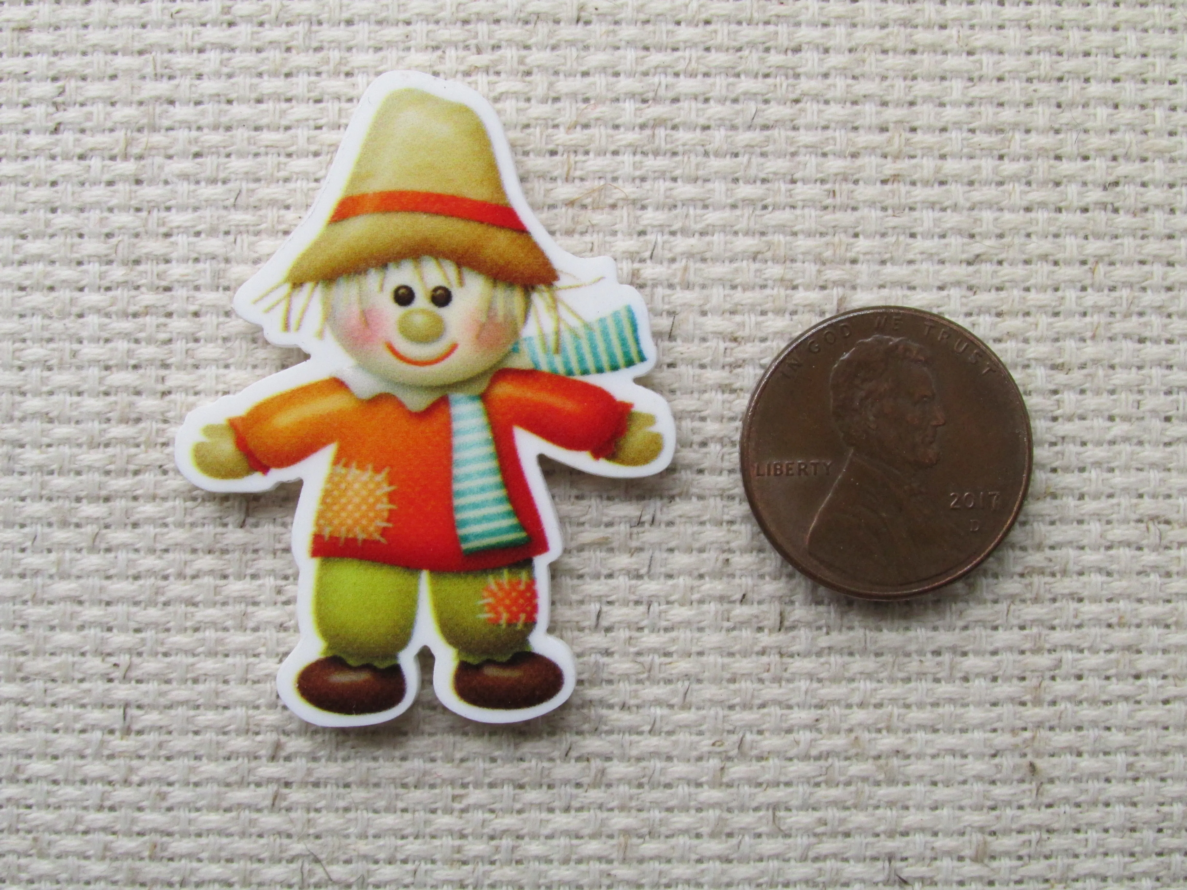 Scarecrow Needle Minder, Cover Minder, Magnet