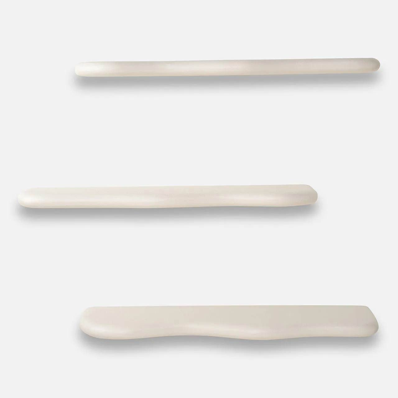 Set of Curvy Shelves - Cream