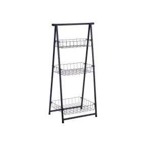 Shelves Black Iron 44 x 31 x 90 cm